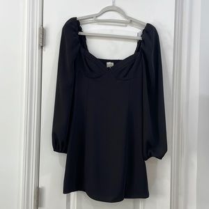 Wilfred black Novella dress